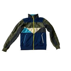 Vintage‎ Adidas Zip Up Jacket Multicolor Large Sleeve Size M